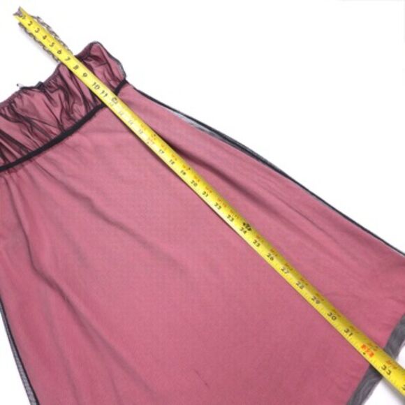 DOLLS KILL Ragged Priest Chain Strap Babydoll Slip Dress Whimsigoth 90s Coquette - Picture 4 of 7